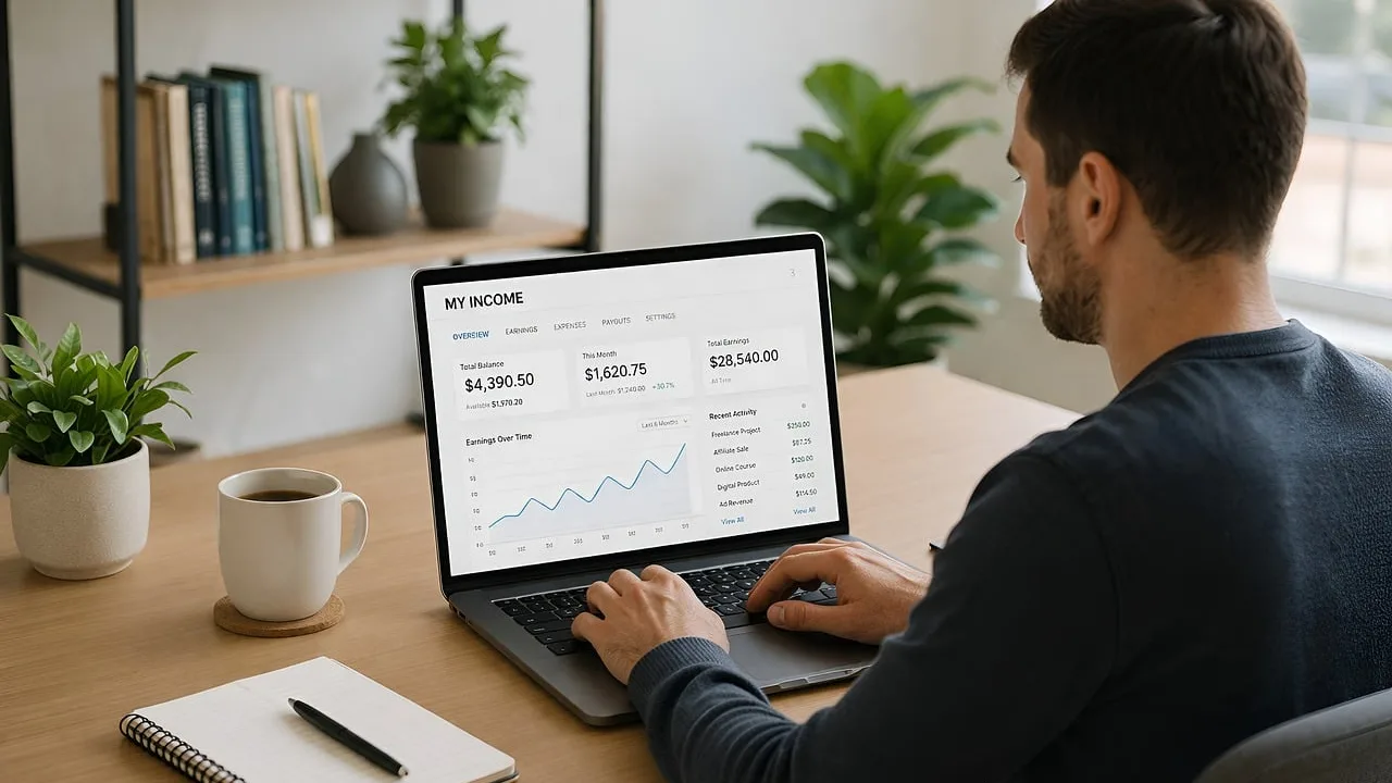Planilha de renda extra: organize ganhos e resultados